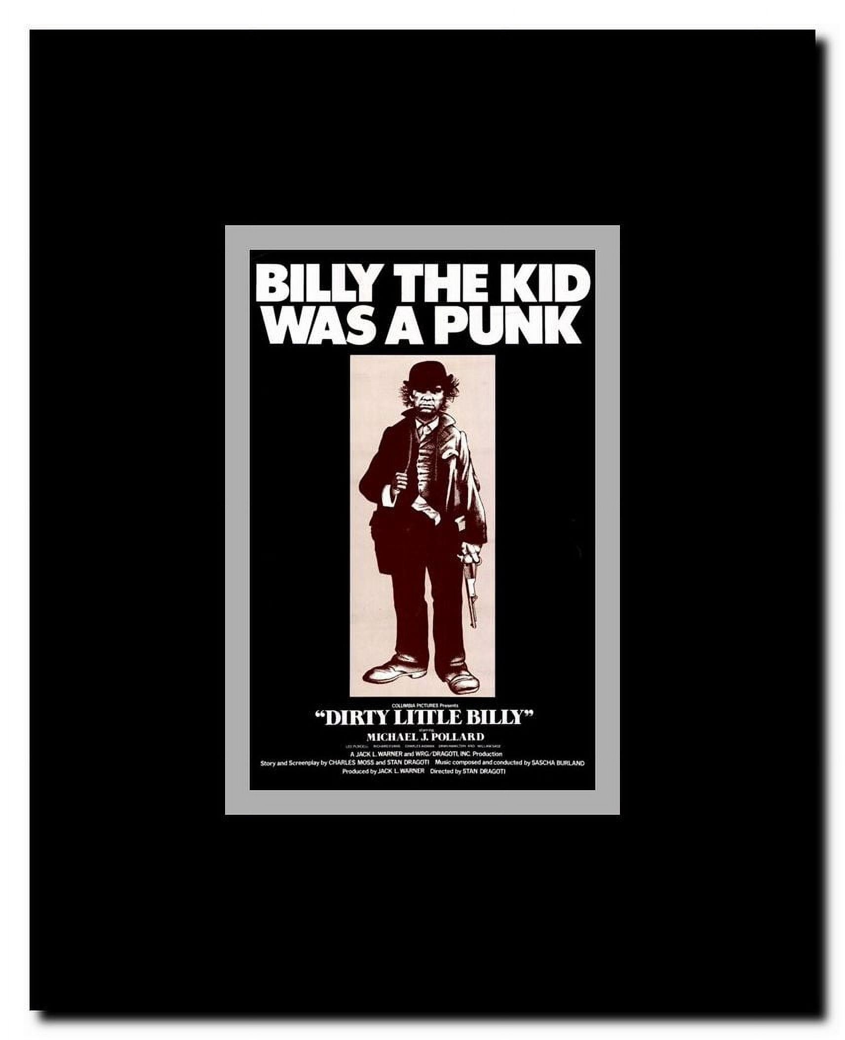 Dirty Little Billy Framed Movie Poster