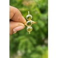 thumbnail image 1 of Dirty Martini Olive 18k Gold Over Sterling silver Statement Cocktail Ring Martini Ring | Clay Olive Cocktail Ring | Gold Statement Ring, 1 of 7