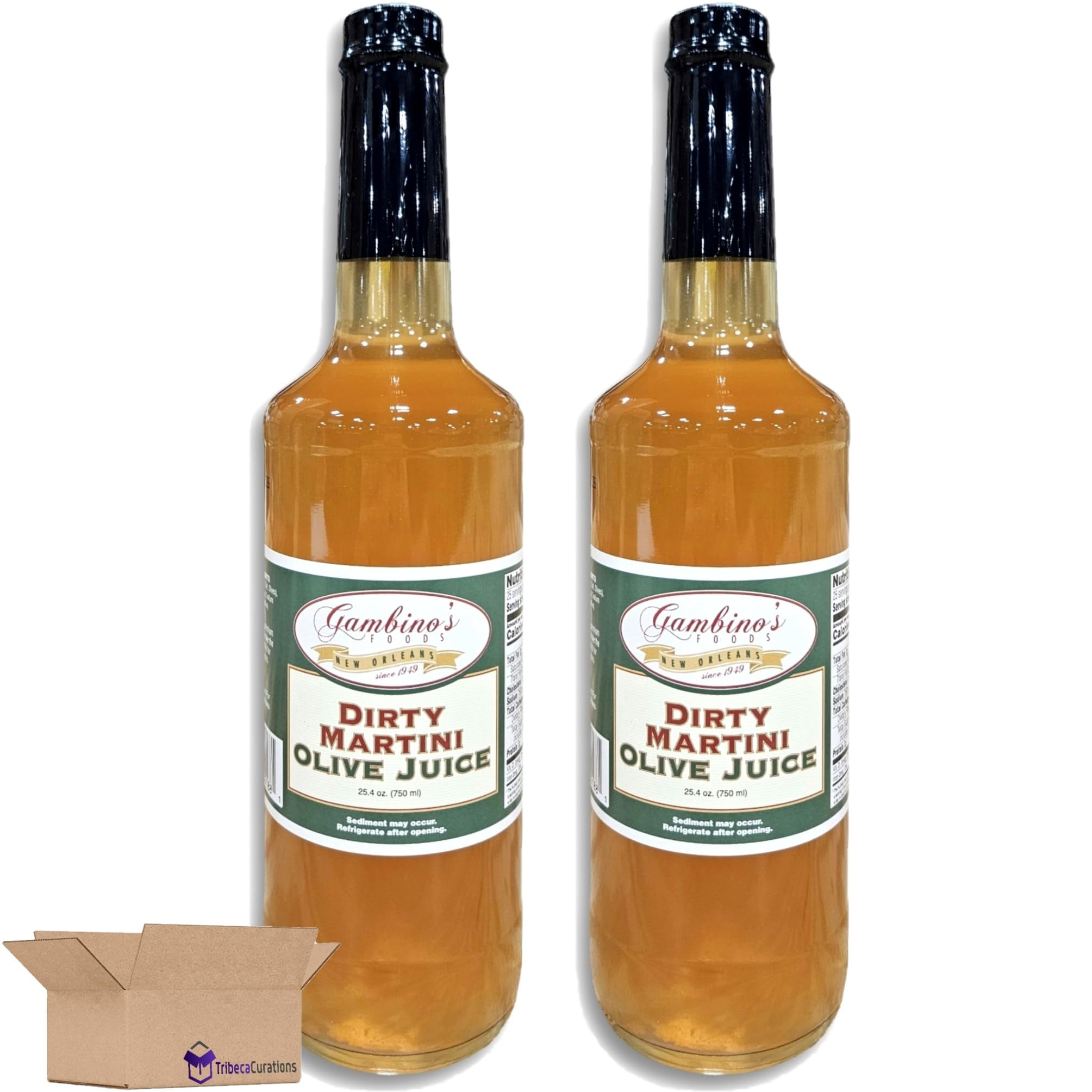 Dirty Martini Olive Juice Value Pack Bundled by Tribeca Curations