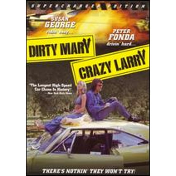 Pre-Owned Dirty Mary, Crazy Larry (DVD 0013131297294) directed by John Hough