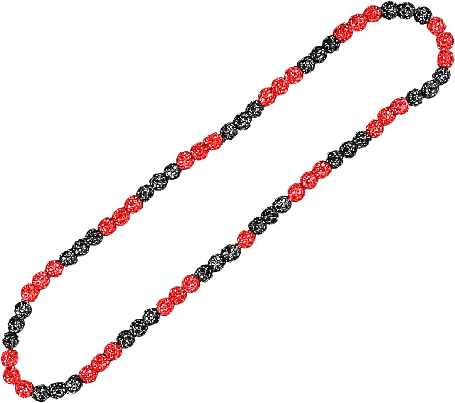 Yeoubi Ice Collection Baseball Bling Necklace – Rhinestone Athlete Jewelry, 16" + Extender