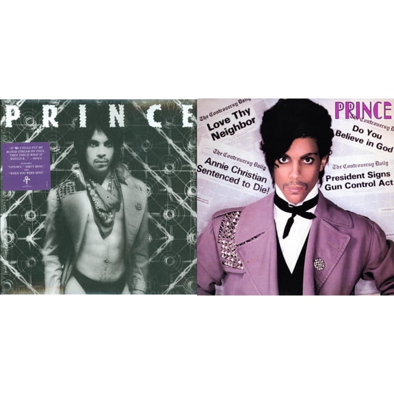 Dirty Mind (X) & Controversy [LP Vinyl Bundle]