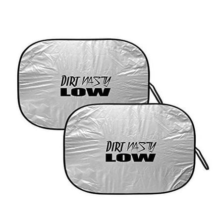 Dirty Nasty Low Dual Panels Universal Fit Folding Windshield