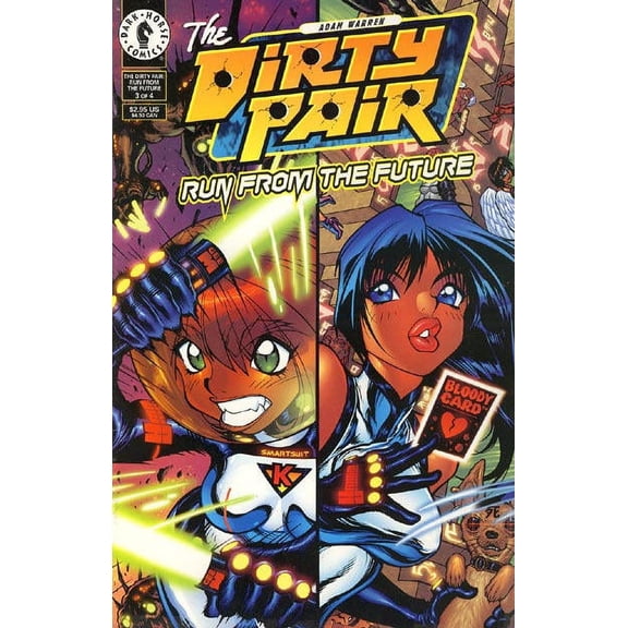 Dirty Pair, The: Run from the Future #3A VF ; Dark Horse Comic Book