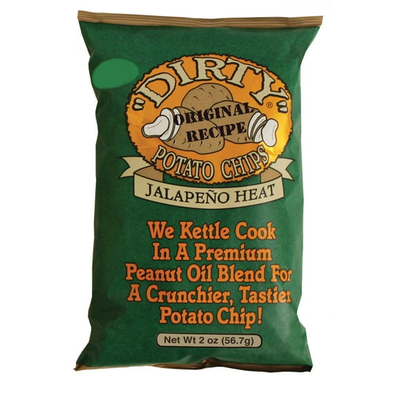 Dirty Potato Chip Jalapeno Heat, 2 Oz