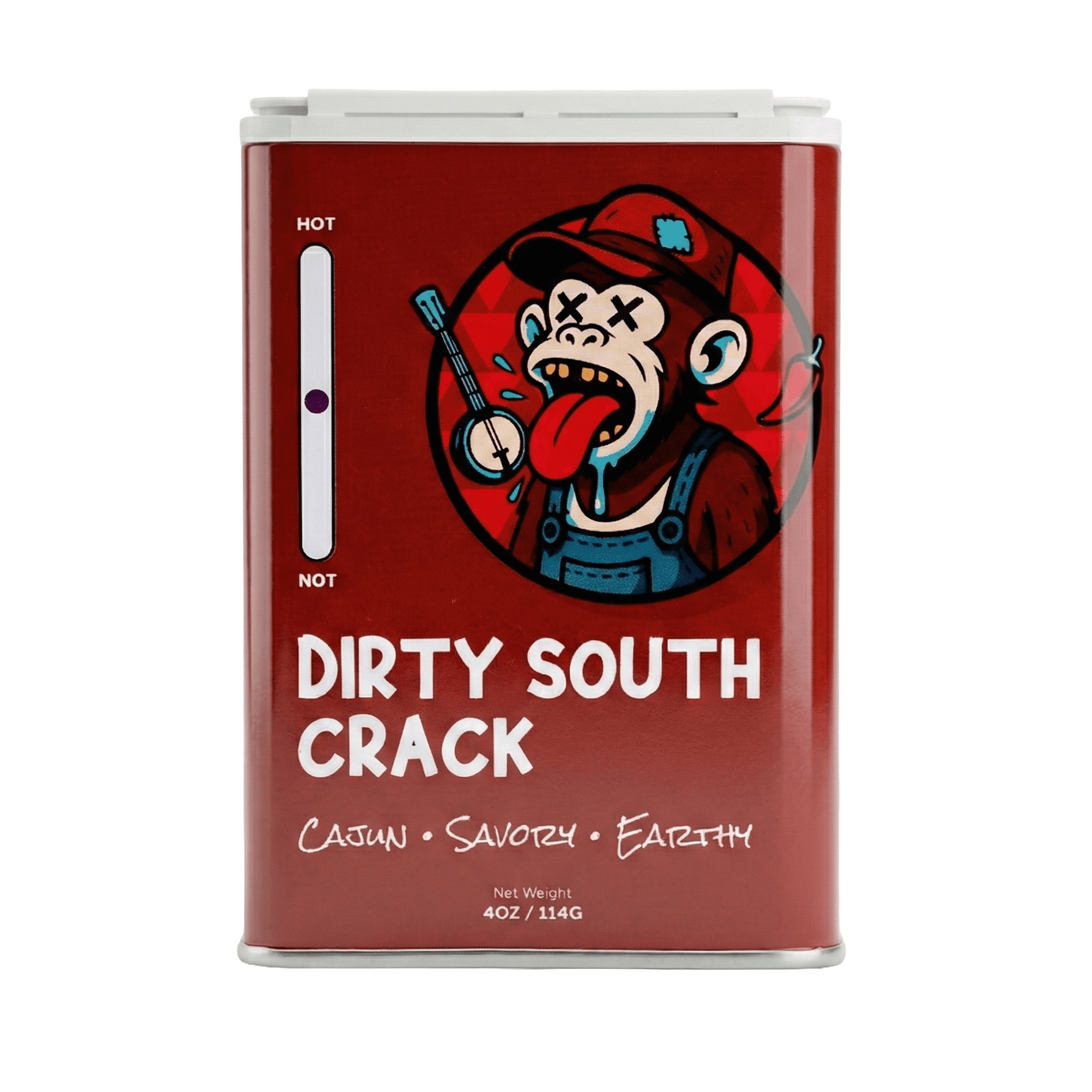 Dirty South Crack – Cajun-Inspired Spice Blend | Savory, Spicy, Addictively Bold Seasoning for Chicken, Seafood & Everything Else 4oz