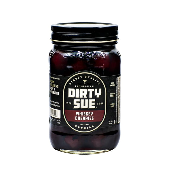 Dirty Sue Whiskey Cocktail Cherries (1 Pack)