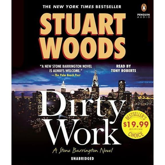 A Stone Barrington Novel: Dirty Work : A Stone Barrington Novel (Series #9) (CD-Audio)