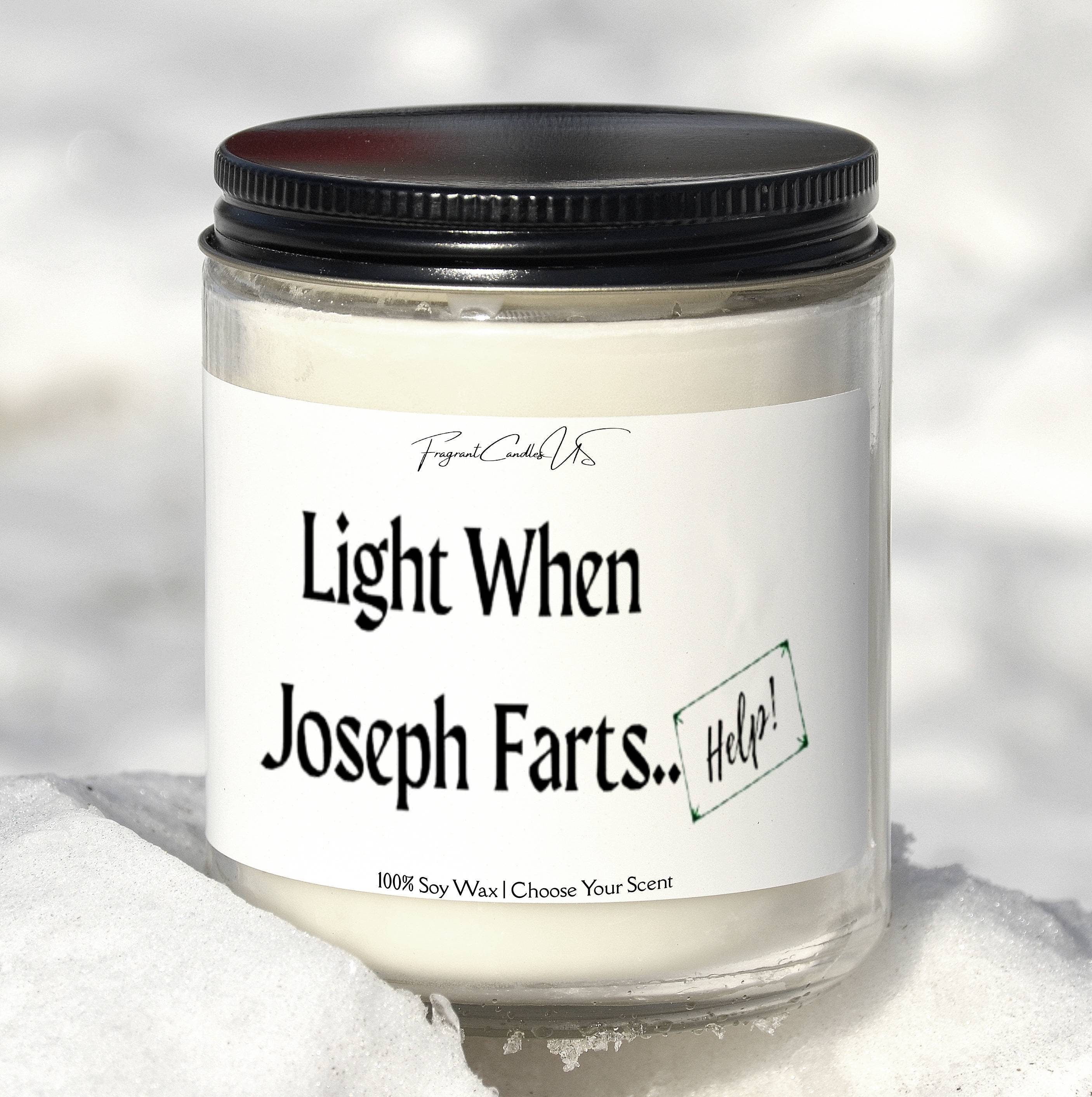 Dirty candles, Fart candle, fart, dad gifts, Light When Dad Farts, gift