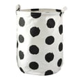 thumbnail image 1 of Dirty laundry basket waterproof folding laundry basket, cotton and hemp storage box for toy collection, 1 of 7