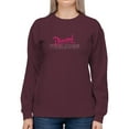 thumbnail image 1 of Dis Feelings Quote Sweatshirt Women -Image by Shutterstock, Female 4X-Large, 1 of 4