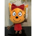 thumbnail image 1 of Dis Russian Cartoon Kid-e-Cats Kidecats Tri Kota Karamelka 15" Plush Soft Stuffed Animal, 1 of 2