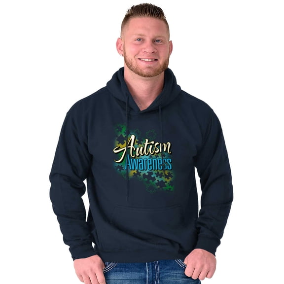 Disability Awareness Autism 5k Run Hoodie Sweatshirt Women Men Brisco Brands L