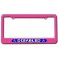 thumbnail image 1 of Disabled, Handicapped License Plate Tag Frame, Multiple Colors, 1 of 1