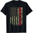 thumbnail image 1 of Disabled Veteran American Flag CamouflageCamo Patriotic Vet T-Shirt, 1 of 4