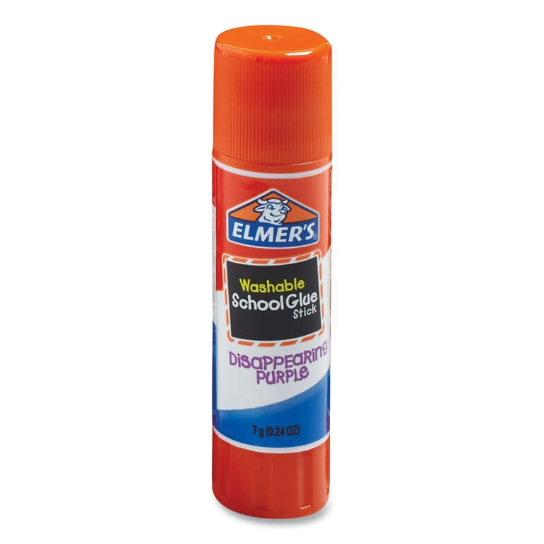 Disappearing Purple School Glue Stick, 0.24 oz, Dries Clear, 30/Box Disappearing Purple School Glue Stick, 0.24 oz, Dries Clear, 30/Box