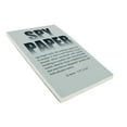 thumbnail image 1 of Disappearing Spy Paper Dissolving Note Pad Letter Head - Small, 1 of 1
