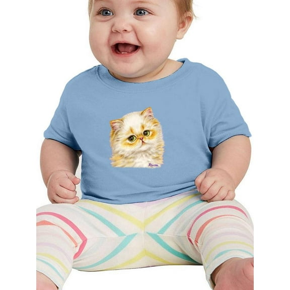 Disappointed Kitten T-Shirt Infant -Kayomi Harai Designs,  18 Months