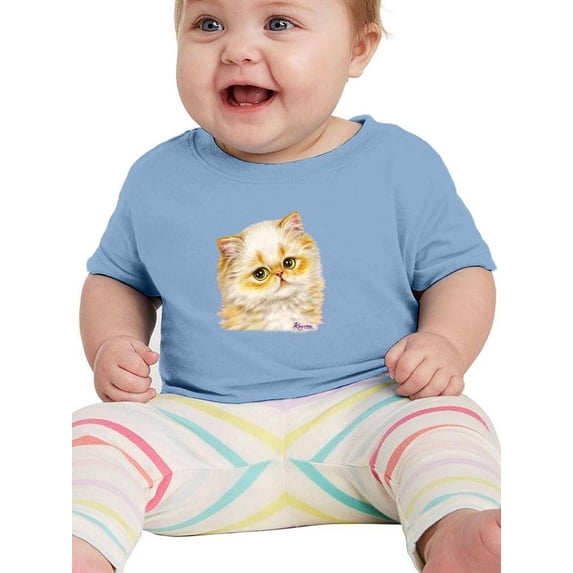 Disappointed Kitten T-Shirt Infant -Kayomi Harai Designs, 6 Months