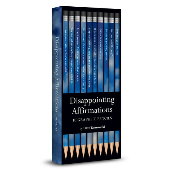 Disappointing Affirmations: Disappointing Affirmations Pencils (General merchandise)