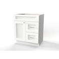 thumbnail image 1 of Disar 30'' Bathroom Vanity With Drawer Right Base Only, 1 of 7