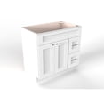 thumbnail image 1 of Disar 36'' Bathroom Vanity With Drawer Right Base Only, 1 of 9