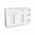 thumbnail image 1 of Disar 48" Single Bathroom Vanity Base Only in White, 1 of 11