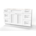 thumbnail image 1 of Disar 54'' Single Bathroom Vanity With Drawer Base Only, 1 of 6