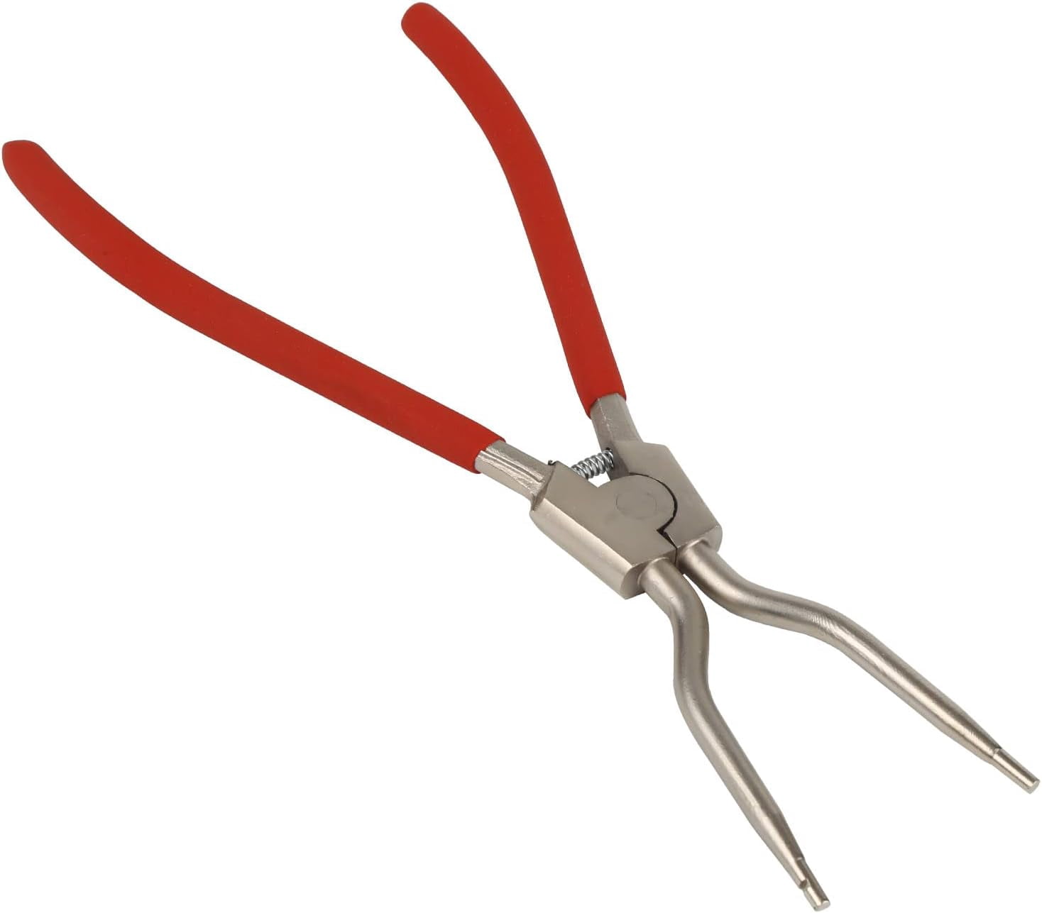 Disassemble and assemble the rubber ring position of the drum washing machine door, clamp spring pliers, spring stopper ring, disassemble, clean and repair