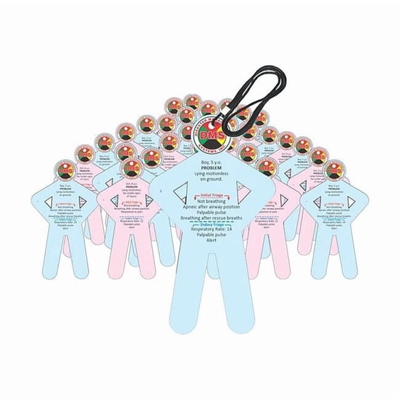 Disaster Management Systems Pediatric Patient Victim Cards,PK32 DMS-05873