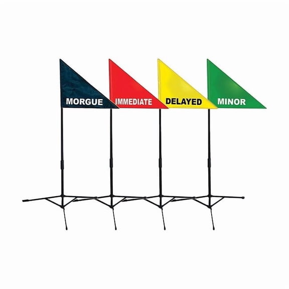 Treatment Area Flag Kit,12 Pcs DMS 05012