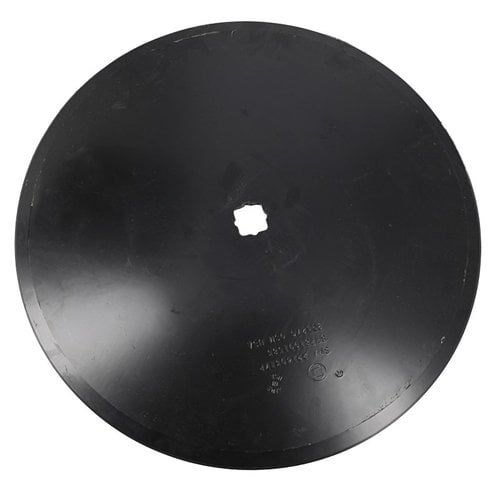 Disc Blade 22" Smooth Edge 1/4" Thickness 1-1/8" Square x 1-1/4" Square Axle fits John Deere 2700 A35487 fits Universal Tillage Disc Blades 22140317P