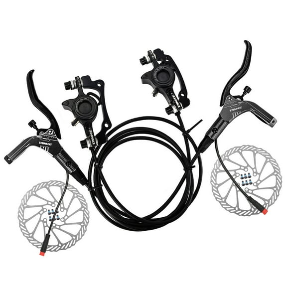 Disc Brake,160mm Rotors And Brake Caliper Bike And Rear Disc Rotors And Rear With 160mm Rotors Brake Set E-bike Set With 160mm Rear Disc Brake Bike Black Left  Right Back