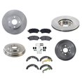 thumbnail image 1 of Disc Brake Brake Rotors & Pads Drums Brake Shoes For 2019-2020 Yaris 7pc, 1 of 6