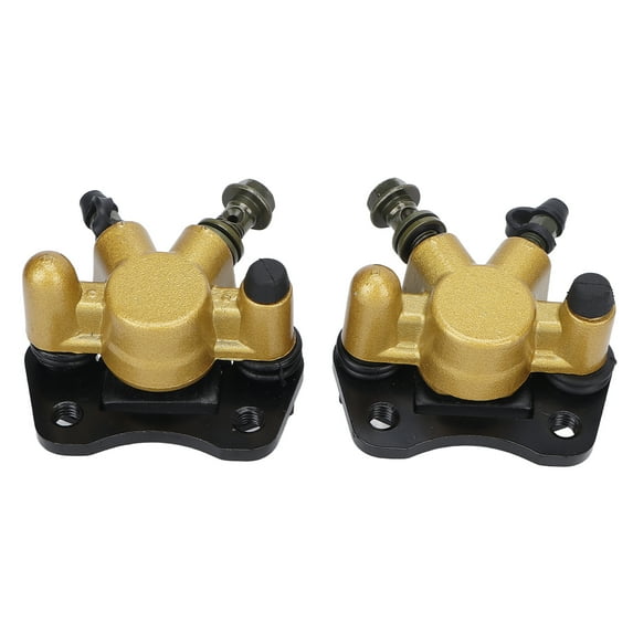 Disc Brake Caliper Assembly, 2pcs Hydraulic Brake Caliper for 50cc 70cc 90cc 110cc 125cc Chinese ATV 4 Wheeler Quad Go Kart