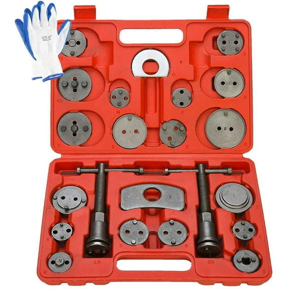 Disc Brake Caliper Compressor Wind Back Tool 24pc Professional Caliper Tool Set