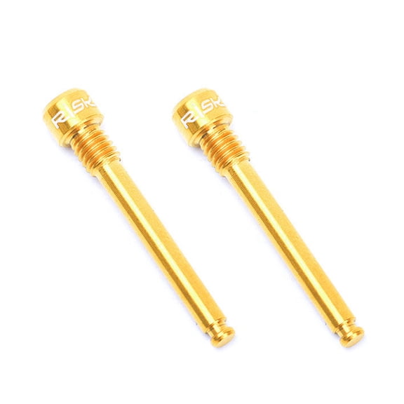 Disc Brake Caliper Screws, 2 Pieces, M4 for Titanium Alloy,MTB Screw,Repair 2-4n