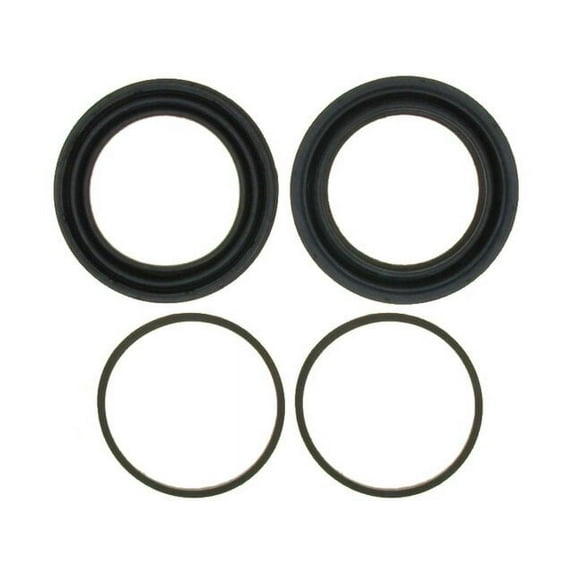 Disc Brake Caliper Seal Kit - Compatible with 1999 - 2016 Ford F-550 Super Duty 2000 2001 2002 2003 2004 2005 2006 2007 2008 2009 2010 2011 2012 2013 2014 2015