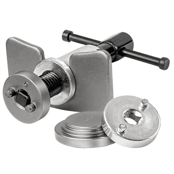 Disc Brake Cylinder Adjustment Kit Replacement Brake Removal Separator Brake Caliper Piston Top Return Tool,1 set of car brake cylinder adjuster,As Shown