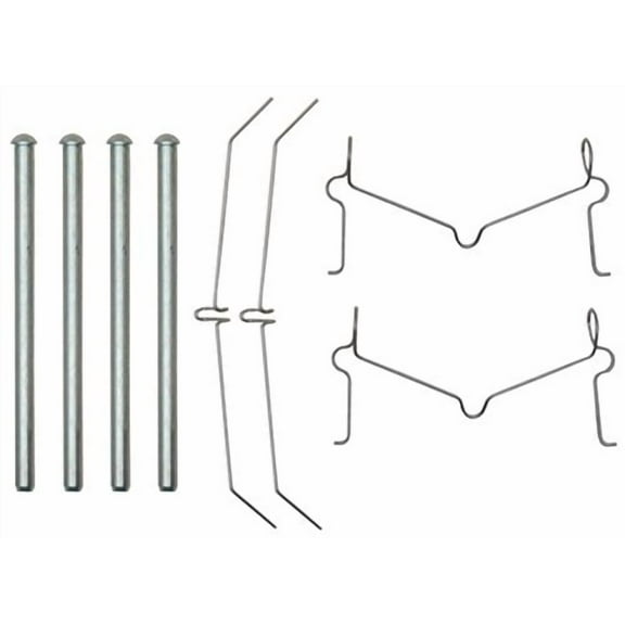 Disc Brake Hardware Kit Fits select: 2010-2019 TOYOTA 4RUNNER, 2010-2021 LEXUS GX