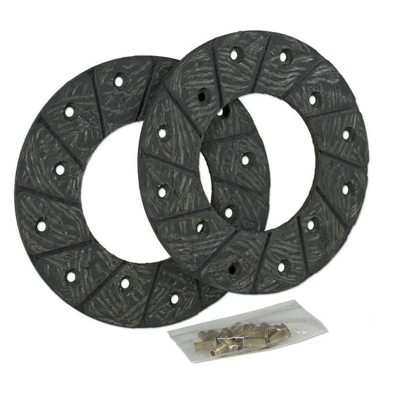 Disc Brake Linings w/ Rivets Fits John Deere Case Minneapolis Moline Tractor AM695T 4298AA A3010AA 10P154 10R733