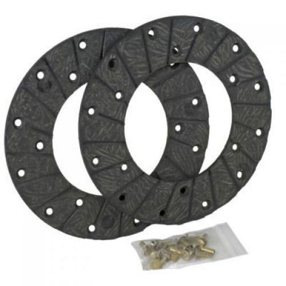Disc Brake Linings with Rivets fits Case D DC DC-3 DC-4 DCS DEX DH DI DO DV fits CockShutt / CO OP 40 50 550 570 TO13267 fits Oliver 4299AA O7206AB