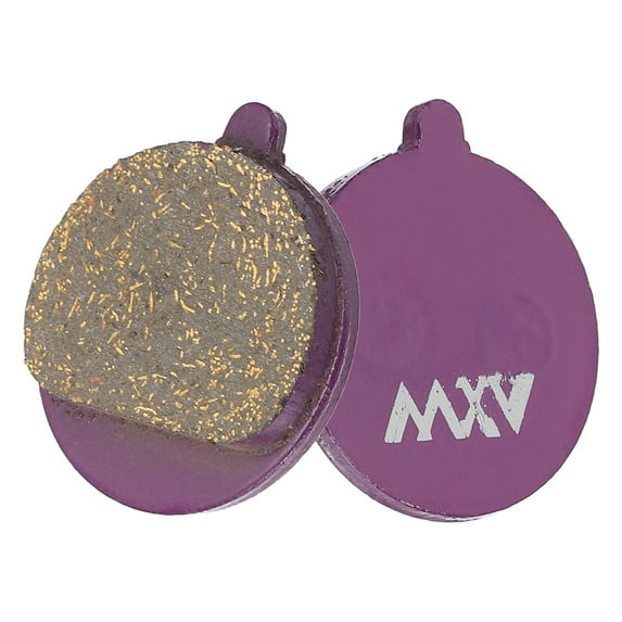 Disc Brake Pad 0.85" x 0.96" Semi-Metallic Resin Bike Brake Pads for BB7 M355 M446 M640 Mountain Road Bikes, Purple