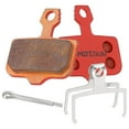 thumbnail image 1 of Disc Brake Pad 1.15" x 1.3" Semi-Metallic Bike Brake Pads with Spring and Pin for BB7 M355 M446 M640 Mountain Road Bikes, Red, 1 of 7