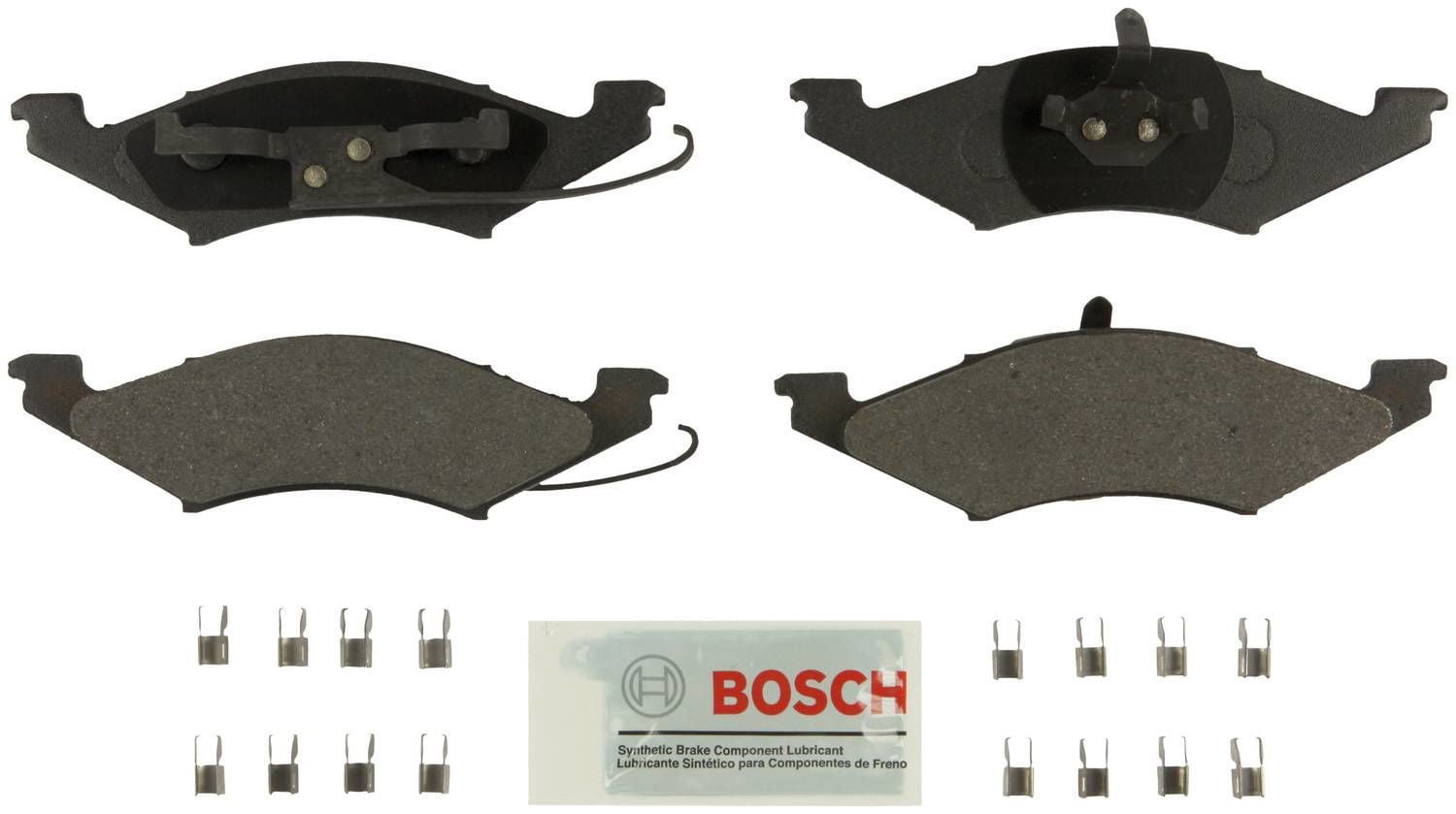 Bosch BE257H Blue Semi-Metallic Brake Pads w/Hardware