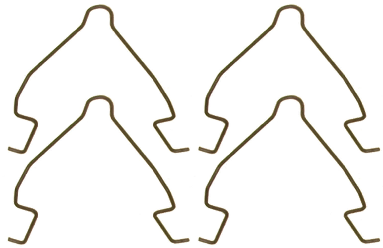 Disc Brake Pad Drag Reduction Clip Fits select: 2005-2008 CHEVROLET UPLANDER, 2006 PONTIAC MONTANA