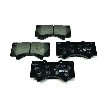 Disc Brake Pad Fits select: 2007-2009 TOYOTA TUNDRA, 2010 TOYOTA TUNDRA CREWMAX SR5