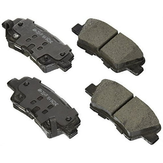 Disc Brake Pad-Service Grade Ceramic Rear Raybestos SGD1313C Fits select: 2010-2013 KIA SOUL, 2010 HYUNDAI ELANTRA TOURING