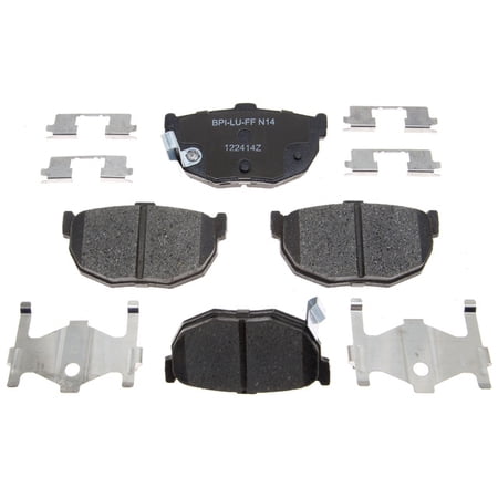 Disc Brake Pad-Service Grade Ceramic Rear Raybestos SGD323AC Fits select: 1997-2006 HYUNDAI ELANTRA, 2006-2009 KIA SPECTRA