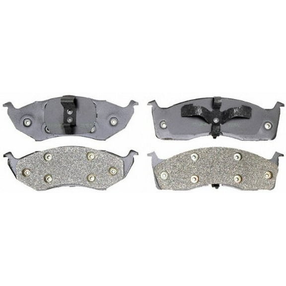 Disc Brake Pad-Service Grade Metallic Front Raybestos SGD642M Fits select: 1996-1997 CHRYSLER INTREPID, 1995-1997 DODGE NEON